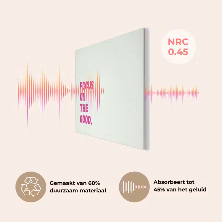 Focus on the good - Beige - Roze PET vilt klein -USP_NL