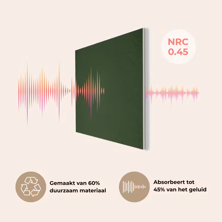 Forest - Green - Groen PET vilt klein 837 -USP_NL