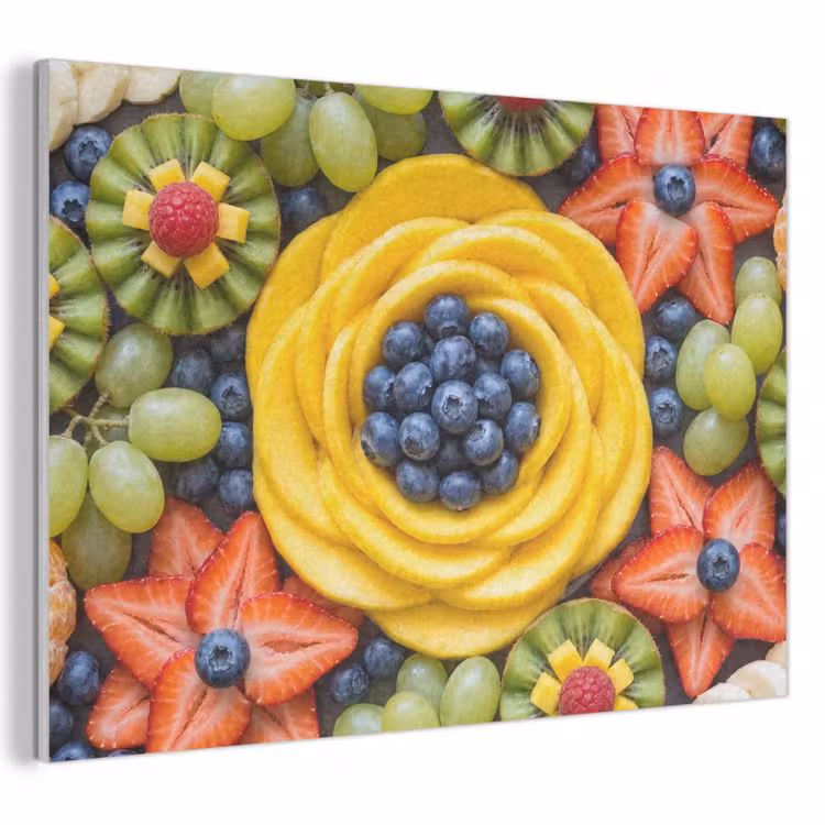 Fruit - Arrangement - Gezond - Kleurrijk - Eten PET vilt klein -3d