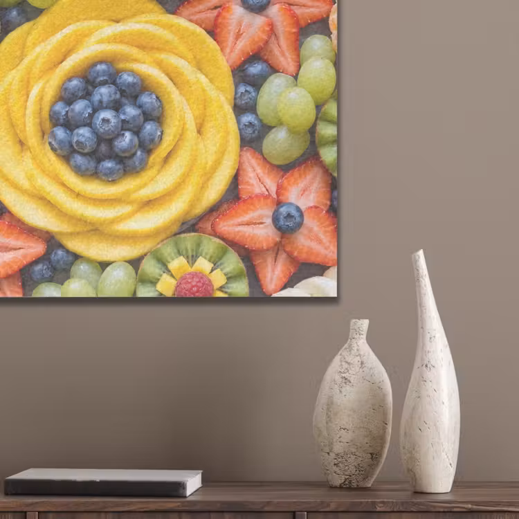 Fruit - Arrangement - Gezond - Kleurrijk - Eten PET vilt klein -sfeer6_closeup