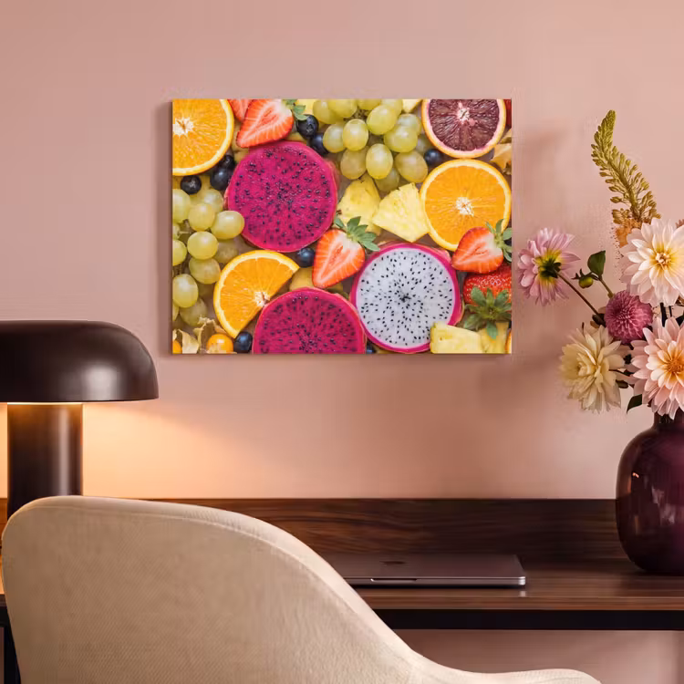 Fruit - Assortiment - Kleurrijk - Gezondheid PET vilt klein -sfeer3
