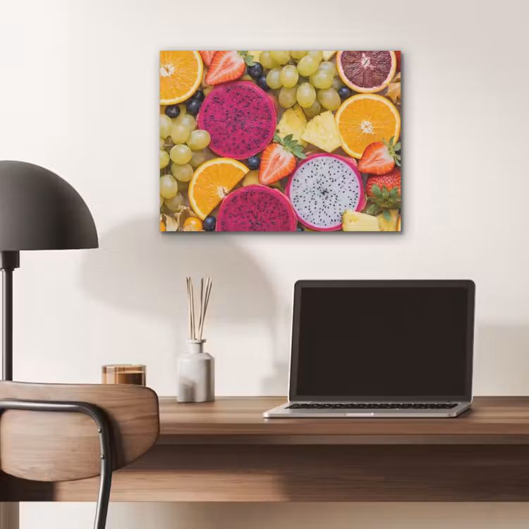 Fruit - Assortiment - Kleurrijk - Gezondheid PET vilt klein -sfeer5