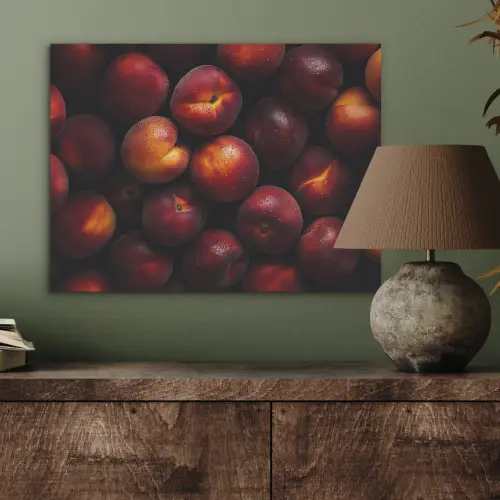 Fruit - Close up - Nectarines PET vilt klein -sfeer2