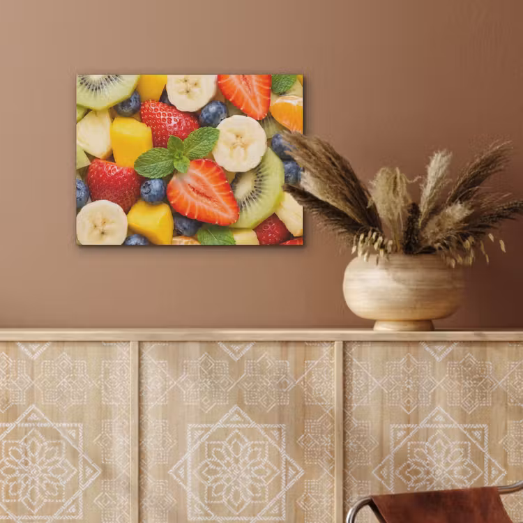 Fruit - Plakjes - Eten - Kleurrijk PET vilt klein -sfeer4