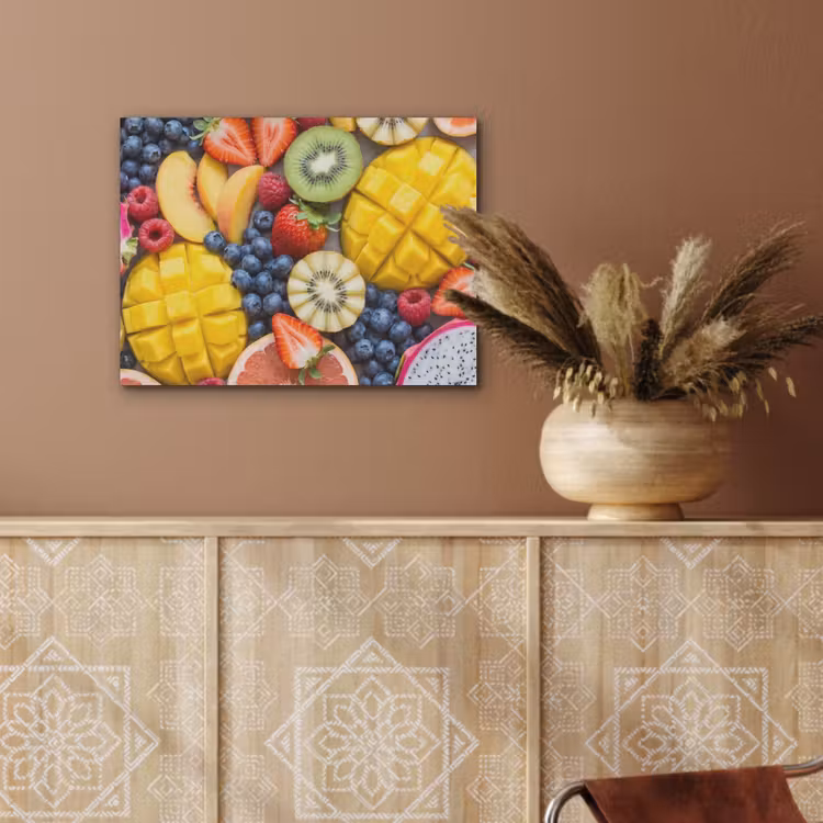 Fruit - Versneden - Kleurrijk - Eten - Gezond PET vilt klein -sfeer4