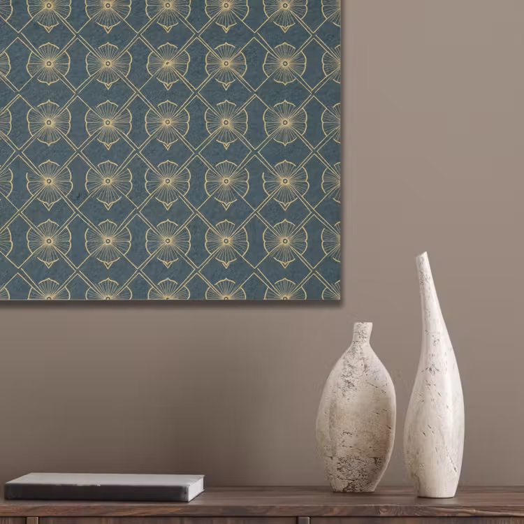 Geometrisch - Elegant - Groen PET vilt klein 837 -sfeer6_closeup