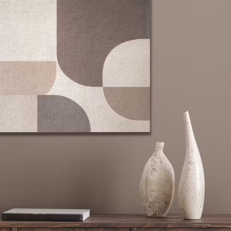 Geometrisch - Geweven structuur - Modern PET vilt klein -sfeer6_closeup
