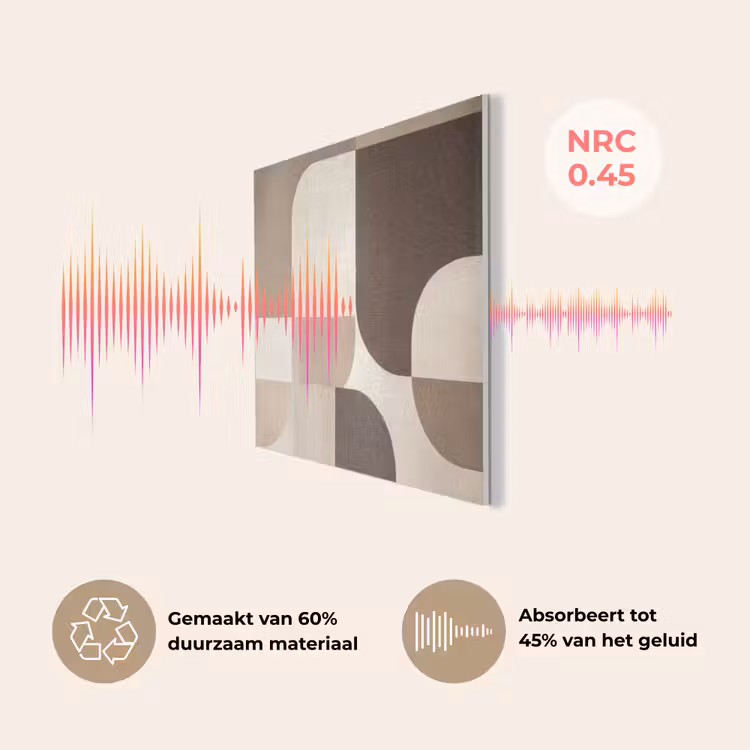 Geometrisch - Geweven structuur - Modern PET vilt klein -USP_NL