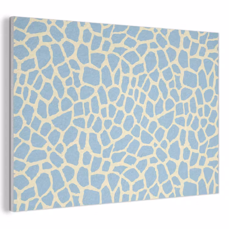 Giraf - Modern - Blauw PET vilt klein 837 -3d