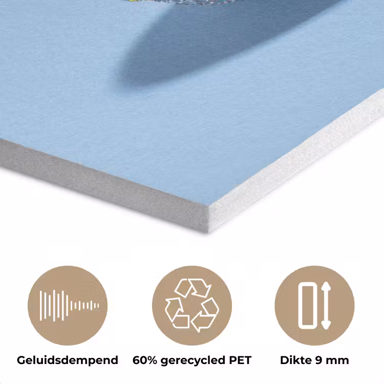Glitters - Hamburger - Blauw PET vilt klein -closeup_NL
