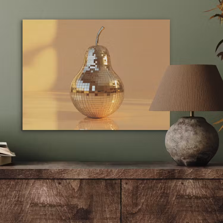 Goud - Disco - Glitter - Peer PET vilt klein -sfeer2