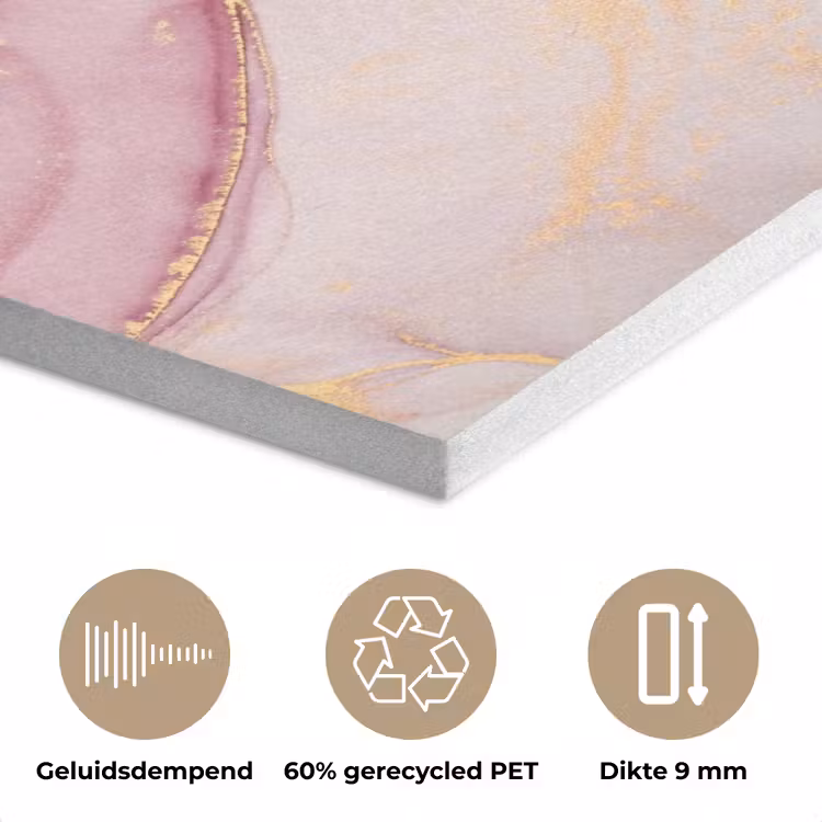 Goud - Marmer - Roze PET vilt klein -closeup_NL