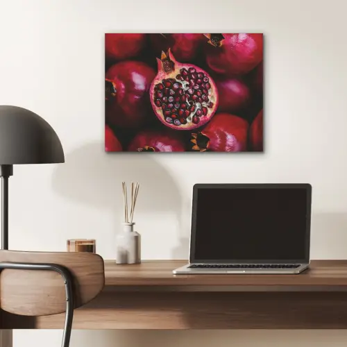 Granaatappel - Rood - Fruit PET vilt klein -sfeer5