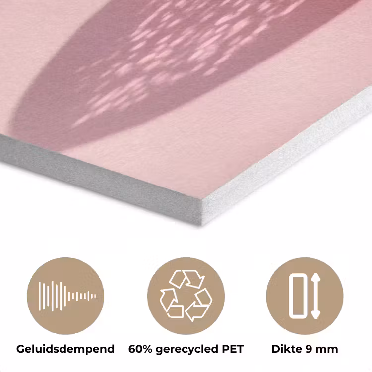 Grapefruit - Roze - Disco - Shiny PET vilt klein -closeup_NL