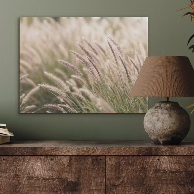 Gras - Close up - Groen PET vilt klein -sfeer2