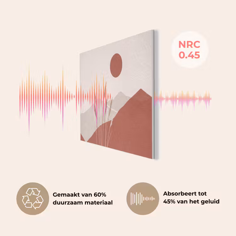 Gras - Landschap - Natuur - Abstract - Beige PET vilt klein -USP_NL