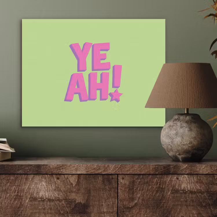 Groen - Neon - Quote PET vilt klein -sfeer2