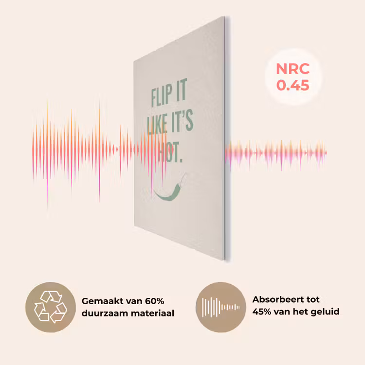 Groen - Quote - Zomer - Chilipeper PET vilt klein -USP_NL