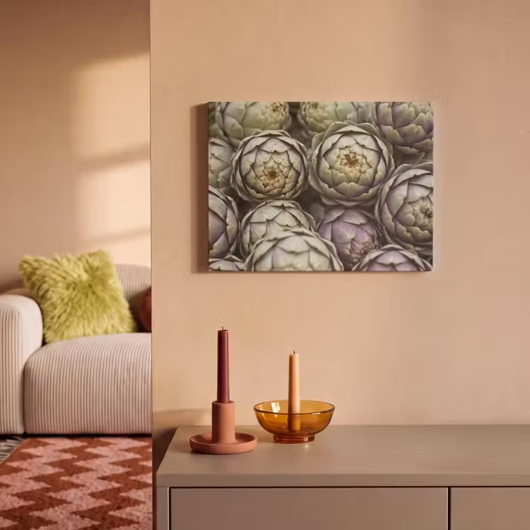 Akoestisch schilderij - Groenten - Vers - Eten - Groenten - Vers - Eten PET vilt klein