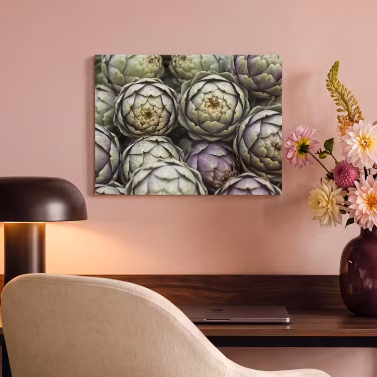 Akoestisch schilderij - Groenten - Vers - Eten - Groenten - Vers - Eten PET vilt klein