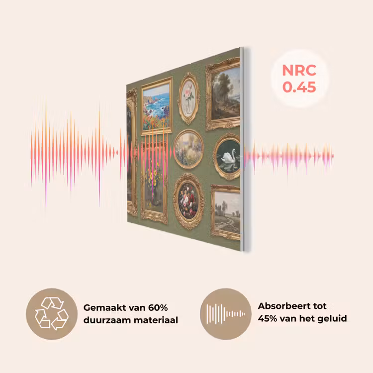Hert - Bos - Natuur - Klassiek - Dieren PET vilt klein -USP_NL