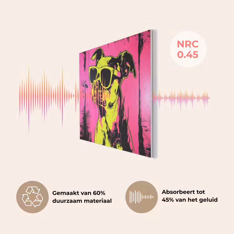 Hond - Zonnebril - Roze - Art PET vilt klein -USP_NL