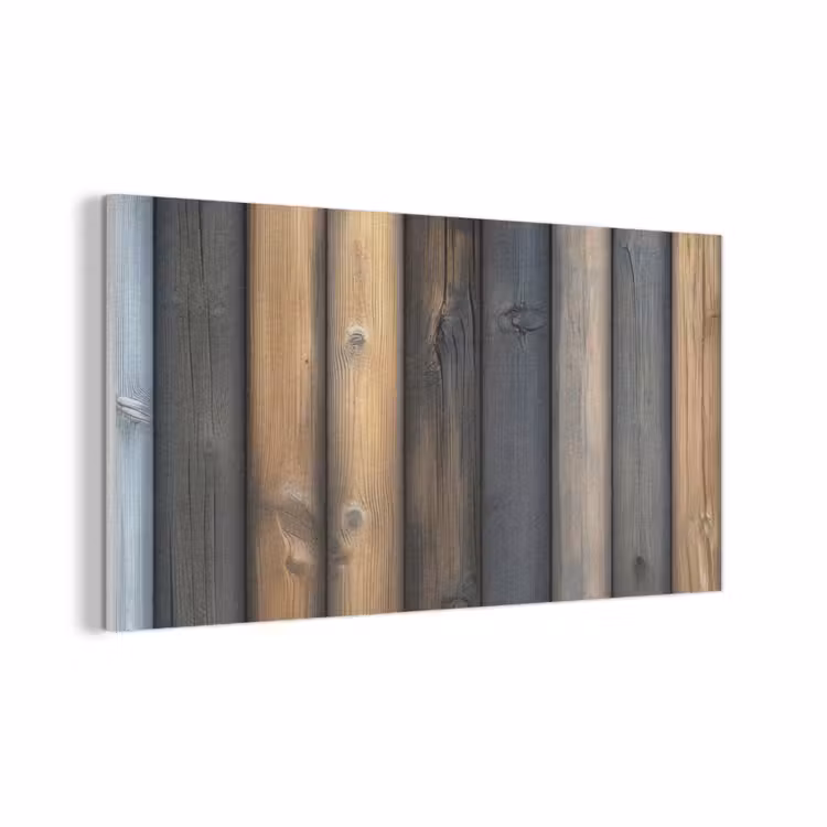 Hout - Planken - Gemengd PET vilt middel -3d
