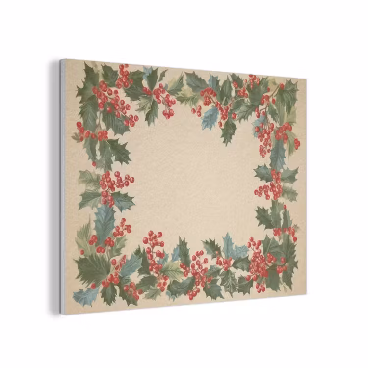 Hulstrand - Bessen - Beige PET vilt klein -3d