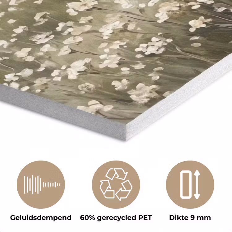 Illustratie - Landschap - Wit PET vilt klein -closeup_NL