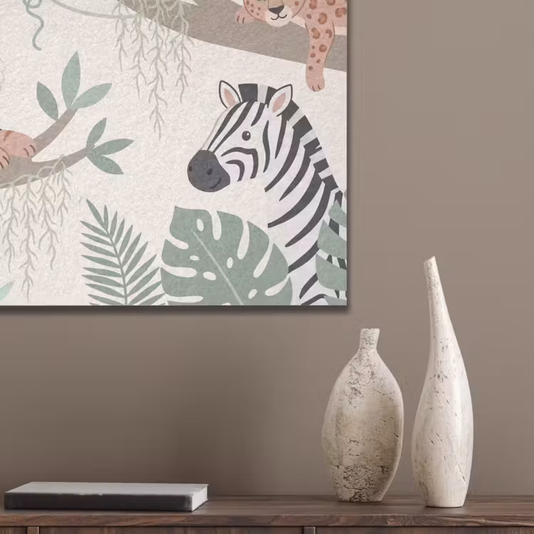 Jungle - Rustiek - Pastel PET vilt klein -sfeer6_closeup