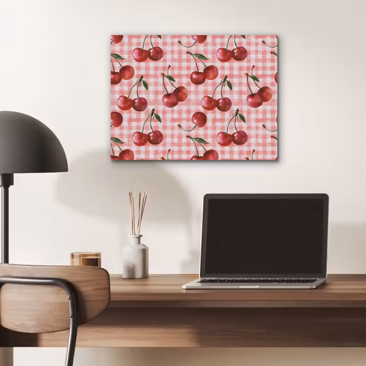 Kersen - Blokken - Rood PET vilt klein 837 -sfeer5