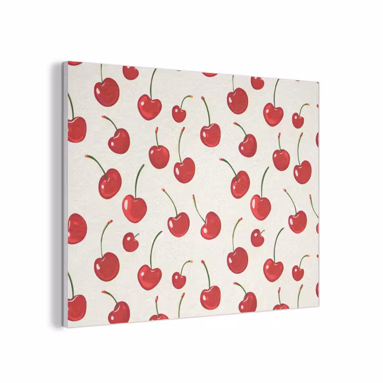 Kersen - Minimalistisch - Rood PET vilt klein 837 -3d