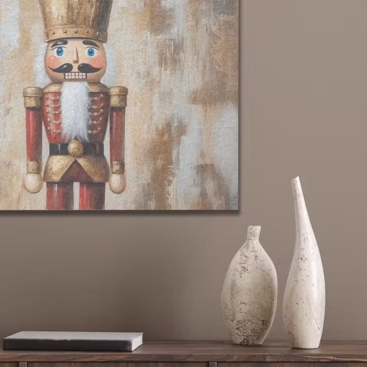 Kerst - Poppetje - Abstract PET vilt klein -sfeer6_closeup