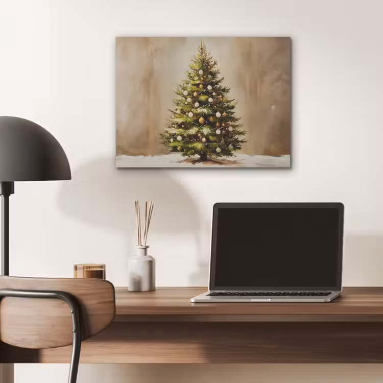 Kerst - Sfeer - Groen PET vilt klein -sfeer5