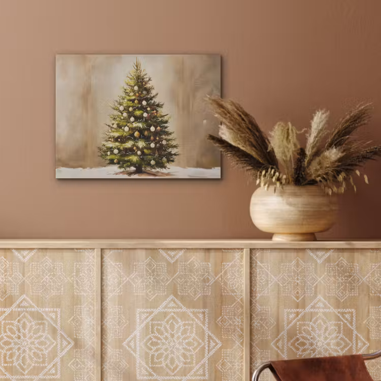 Kerst - Sfeer - Groen PET vilt klein -sfeer4
