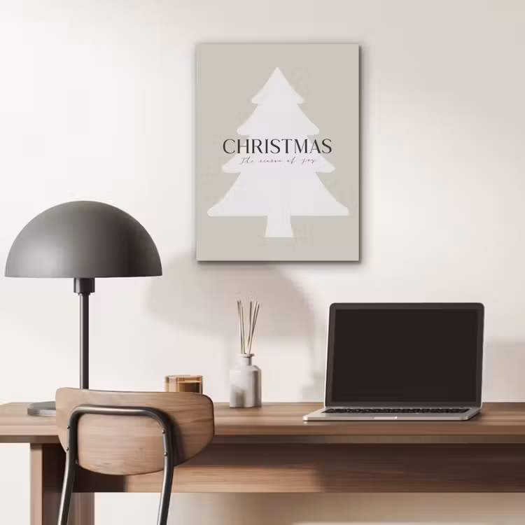 Kerstboom - Japandi - Christmas - Beige PET vilt klein -sfeer5