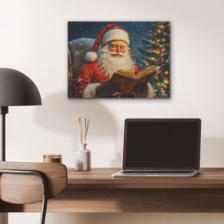 Kerstman - Kerst - Winter - Kerstboom PET vilt klein -sfeer5