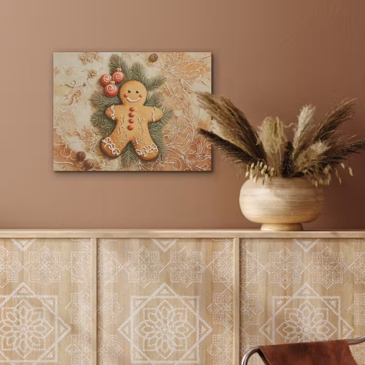 Kerstmis - Koekje - Poppetje - Speculaas PET vilt klein -sfeer4