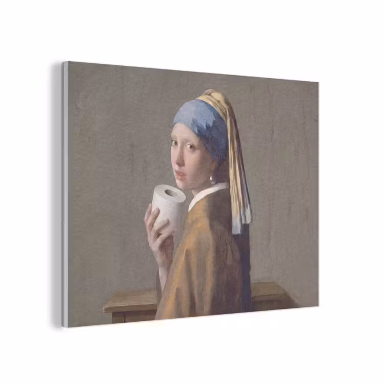 Klassiek - Humor - Kleurrijk PET vilt klein -3d