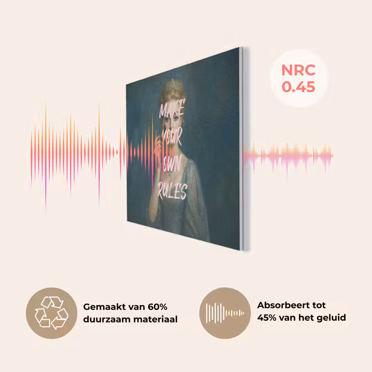 Klassiek - Sierlijk - Roze PET vilt klein -USP_NL