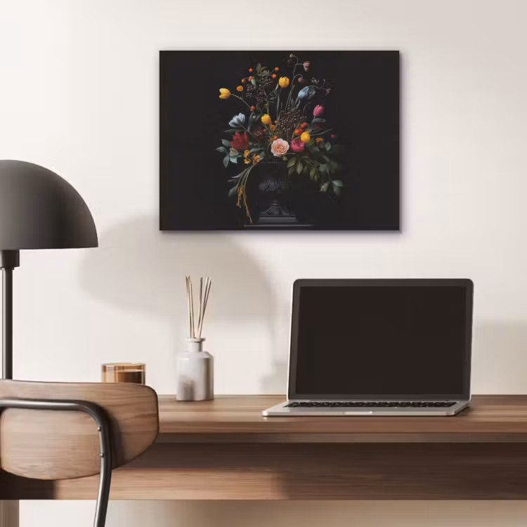Klassiek - Vaas - Boeket - Bloemen PET vilt klein -sfeer5