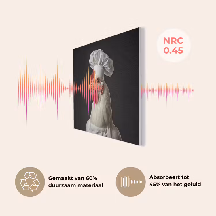Kok - Rood - Kip PET vilt klein -USP_NL