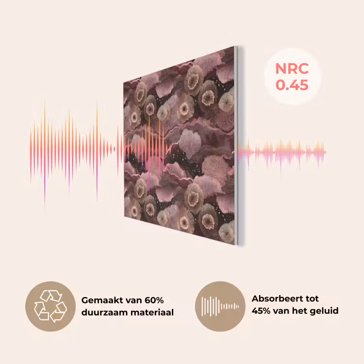 Koraal - Organisch - Roze PET vilt klein 837 -USP_NL