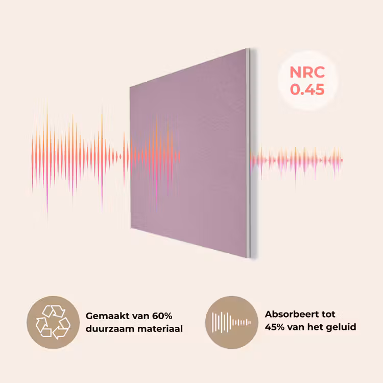 Lilac - Paars - Mauve PET vilt klein 837 -USP_NL