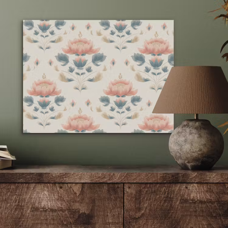Lotus - Bloemen - Roze PET vilt klein 837 -sfeer2
