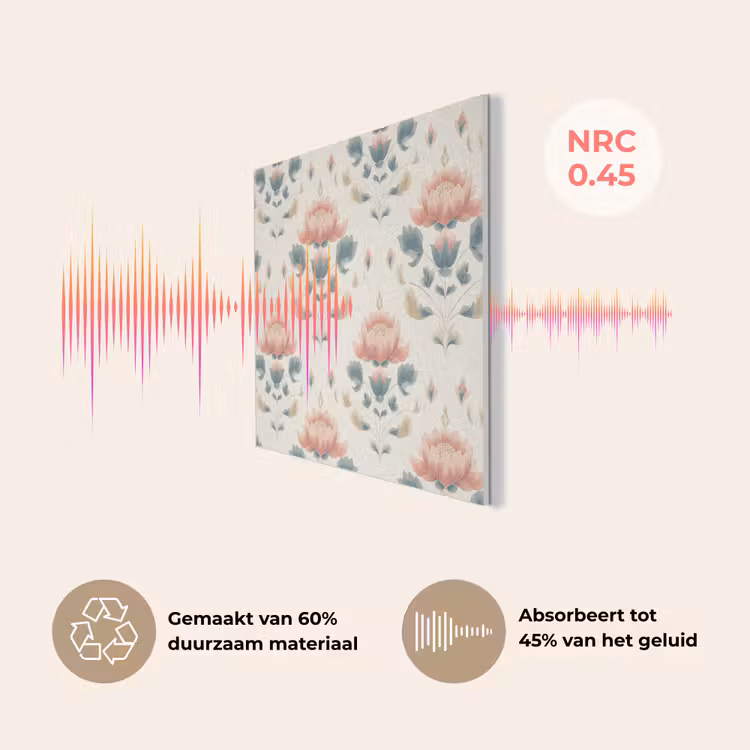 Lotus - Bloemen - Roze PET vilt klein 837 -USP_NL