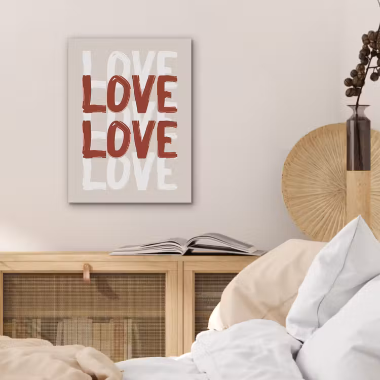 Love - Rood - Tekst PET vilt klein -sfeer3