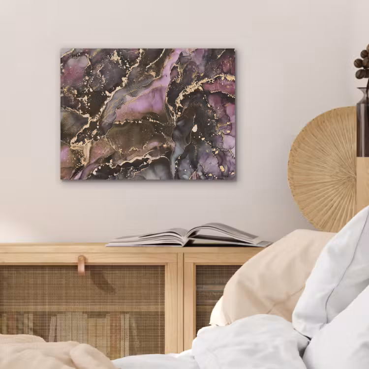 Marmer - Gold - Steen - Abstract PET vilt klein -sfeer3
