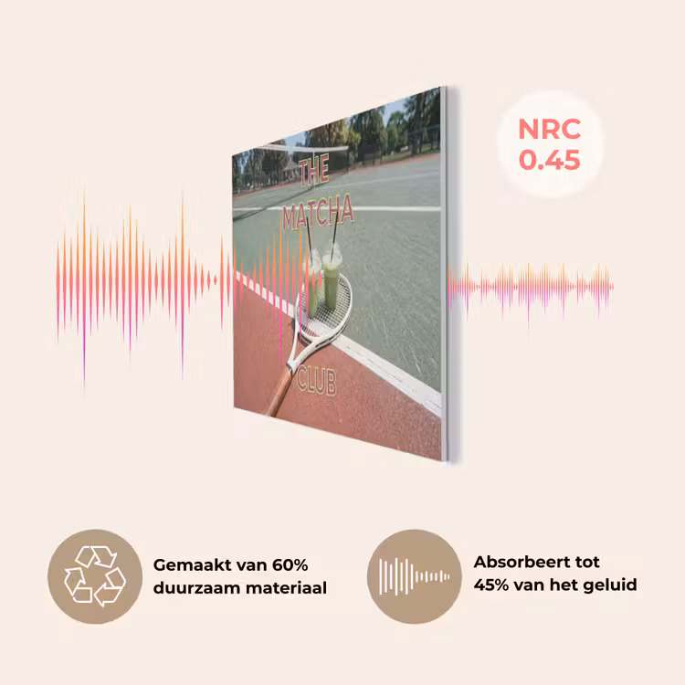 Matcha Club - Tennis - Matcha PET vilt middel -USP_NL