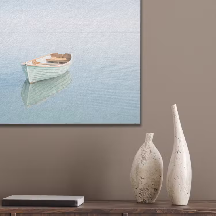 Minimalistisch - Boot - Zee PET vilt klein -sfeer6_closeup